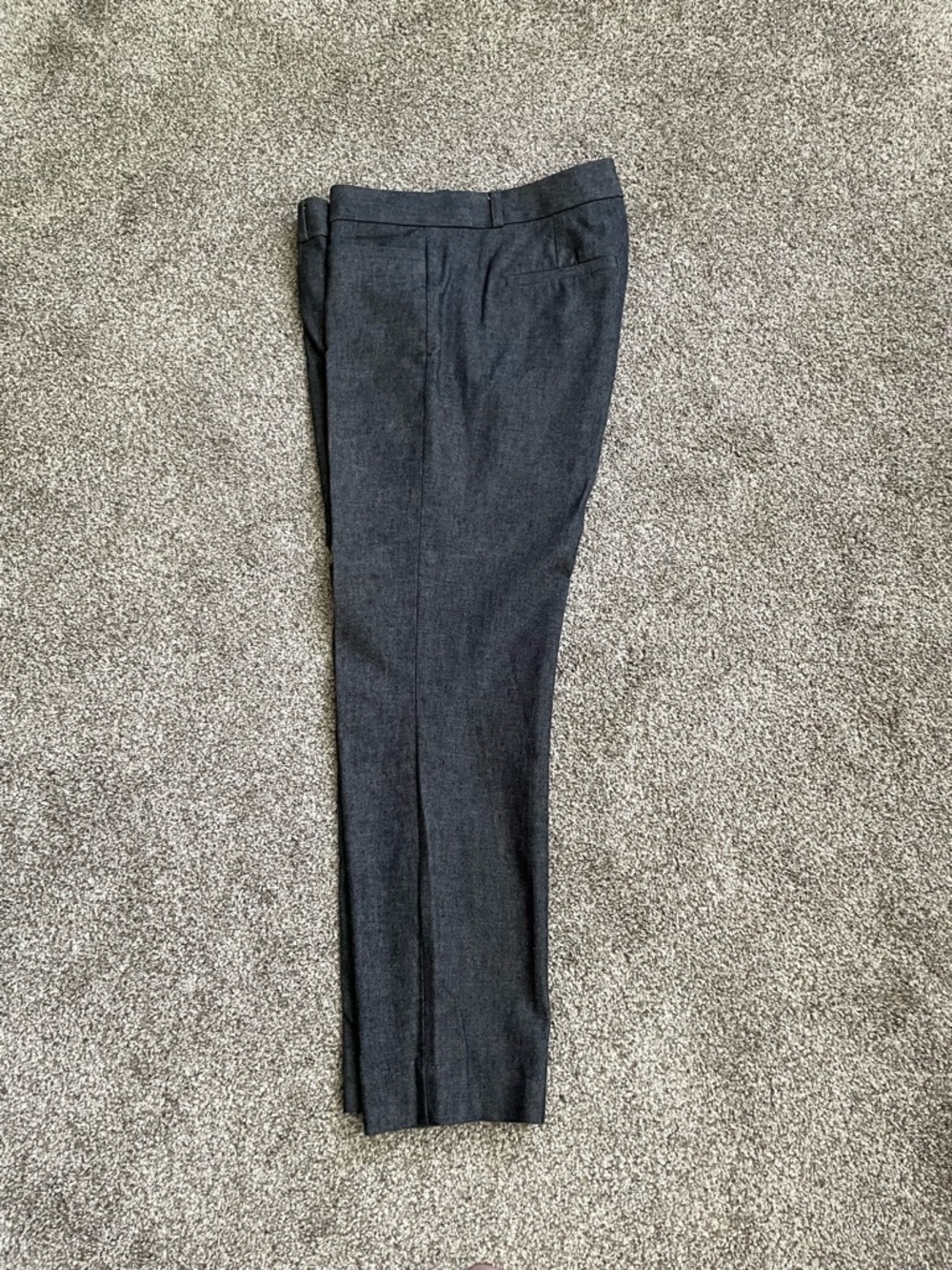 Banana Republic Women's Dark Gray Cropped Dress Pants